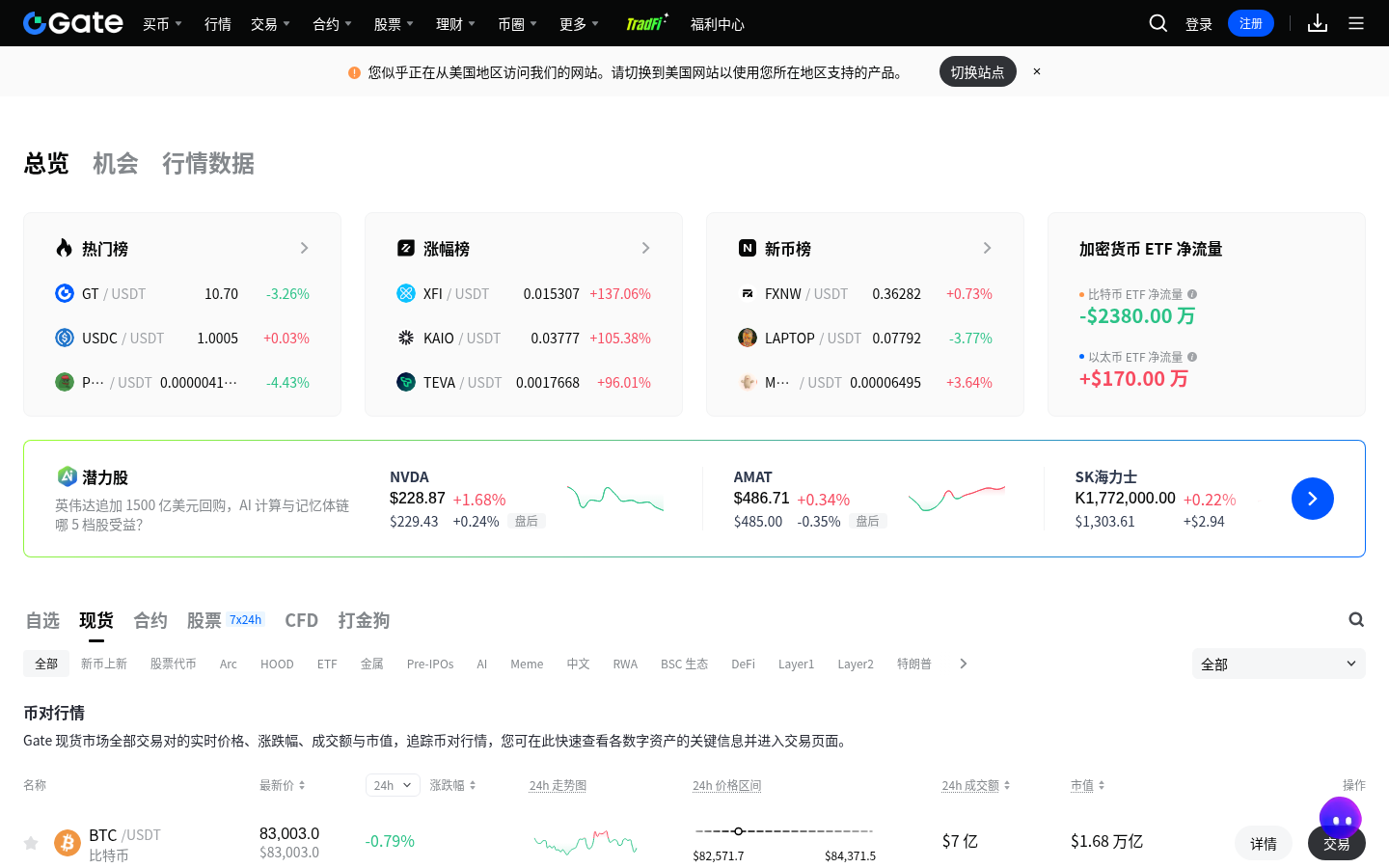 Gate 现货自选怎么添加:新手找交易对-玩转加密货币