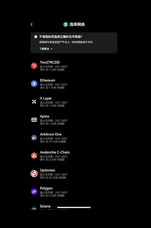 USDT 网络怎么选:TRC20/ERC20/BEP20-玩转加密货币
