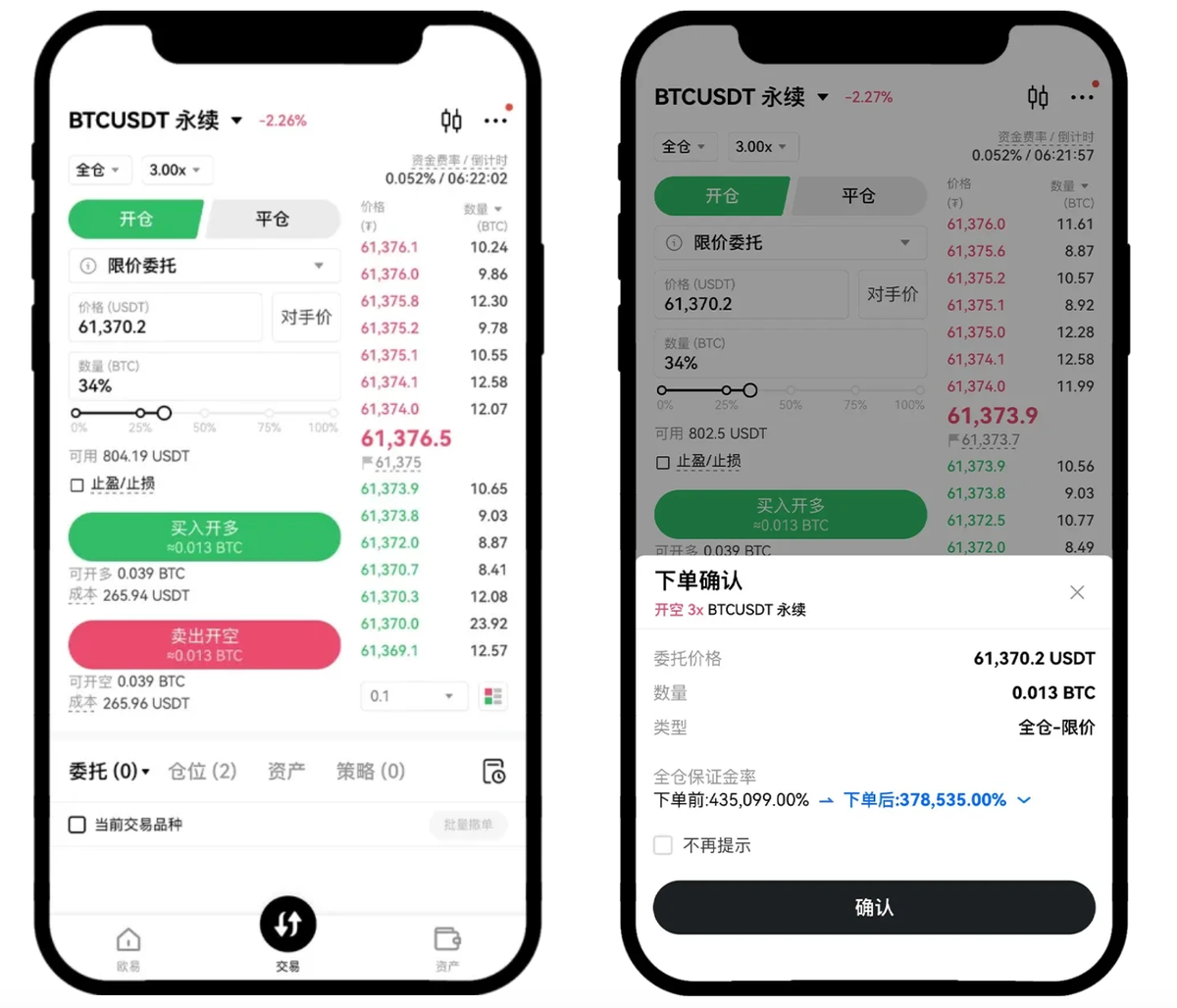 新手第一次开欧易永续合约:选交易对、开多面板和杠杆怎么核对-玩转加密货币